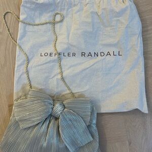 Loeffler Randall champagne gold clutch - new - worn once